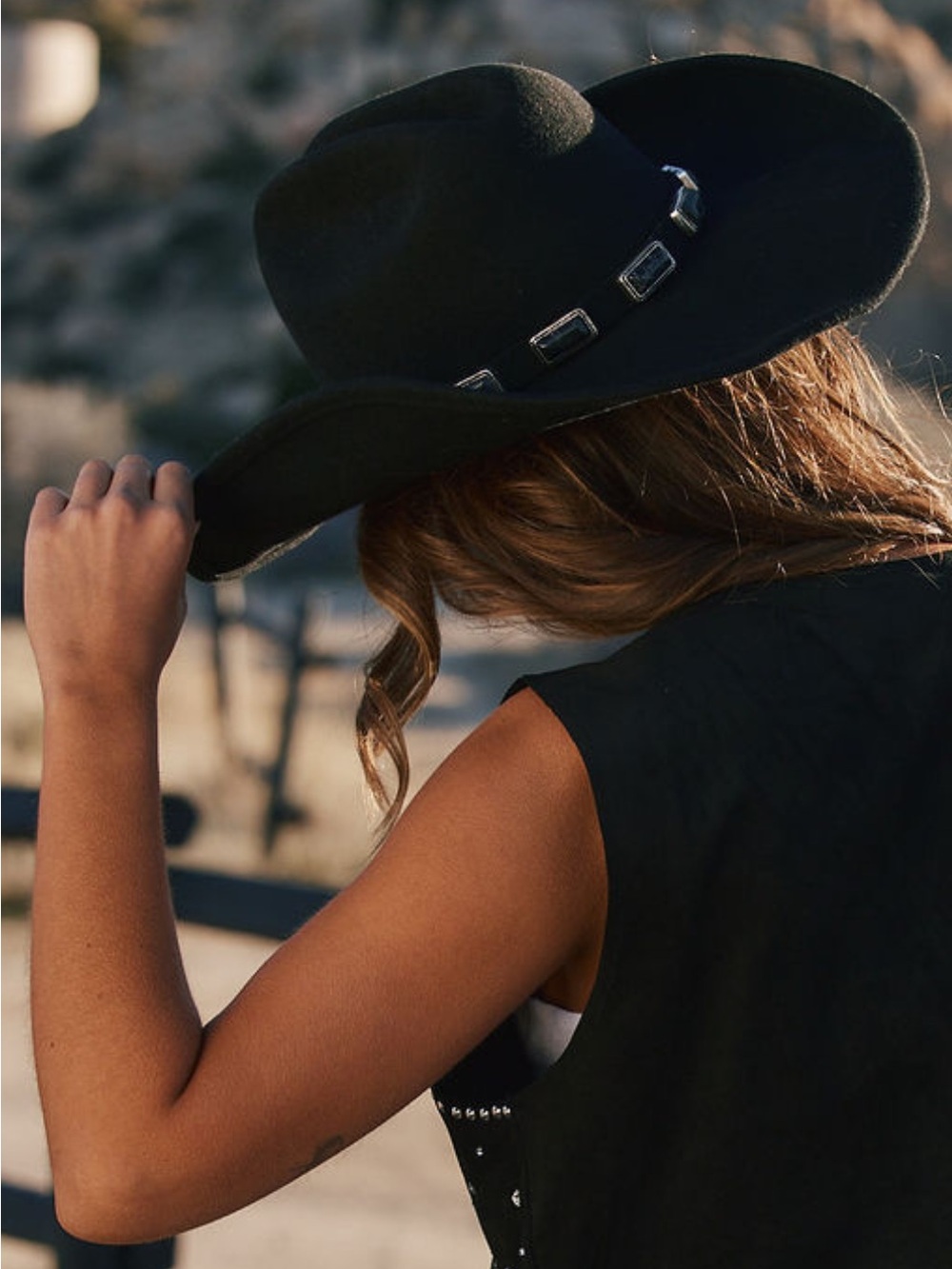 12th Tribe McGraw Black Onyx Cowboy Hat - Picture 5 of 14